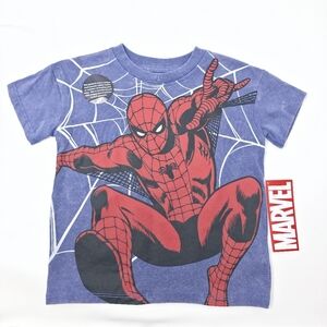 NWT LOT of 3 -Marvel Toddler Spider-Man Tee 2 Size 3T and 1 Size 2T